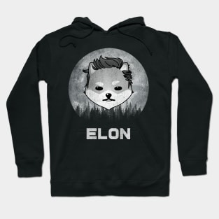 Vintage Dogelon Mars ELON Coin To The Moon Crypto Token Cryptocurrency Blockchain Wallet Birthday Gift For Men Women Kids Hoodie